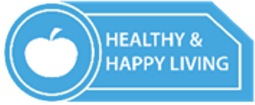 'Healthy and happy living' learning driver logo